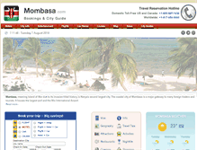 Tablet Screenshot of mombasa.com